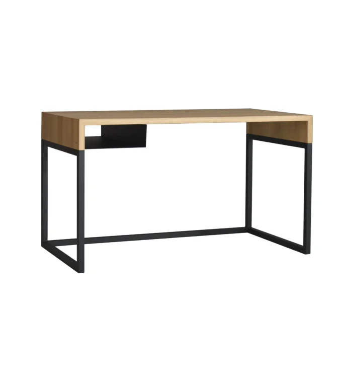 Schreibtisch für zu Hause mit Eichenplatte